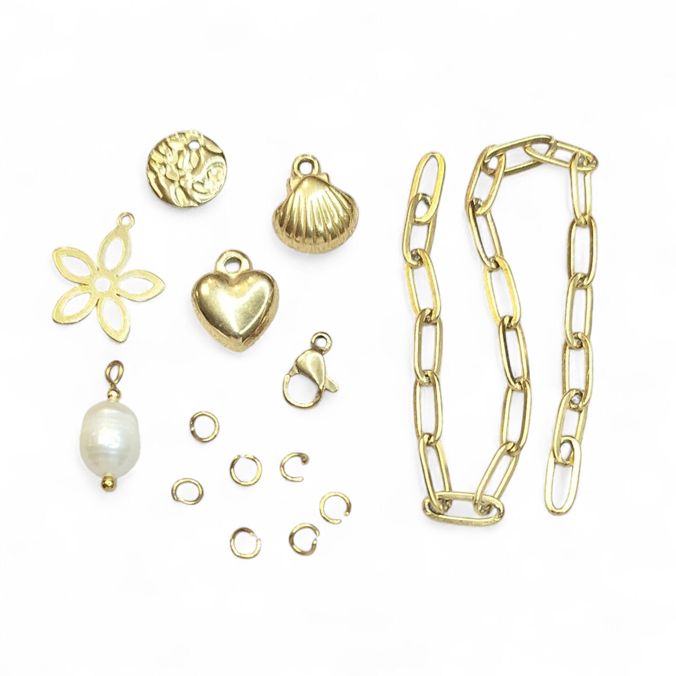 Armbånds smykkebox A1. Forgyldt. Vandfast.