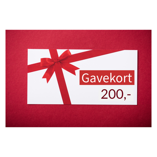 Gavekort 200 kroner