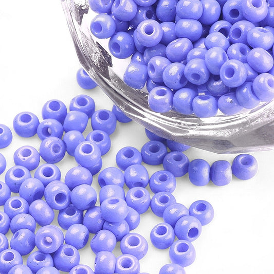 Seed beads kornblå. Ca. 3 mm.