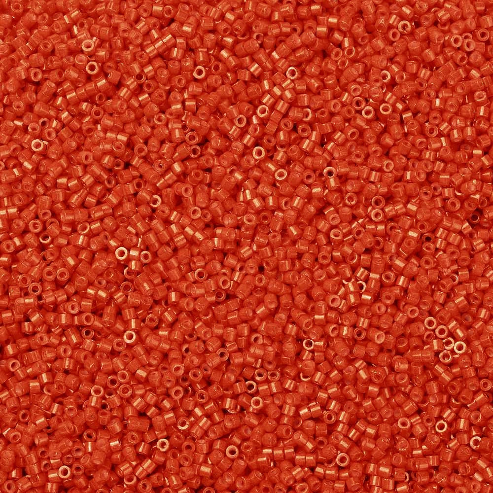 Cylinder delica style 2x1 mm. Tomat