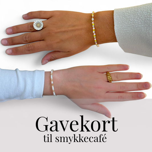 Gavekort til smykkecaféen. Kr. 149,-