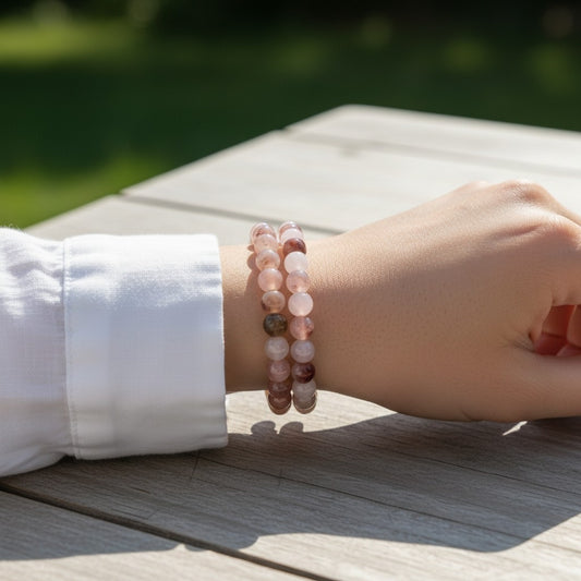 Quartz 6mm. Hel streng. Perfekt til armbånd.
