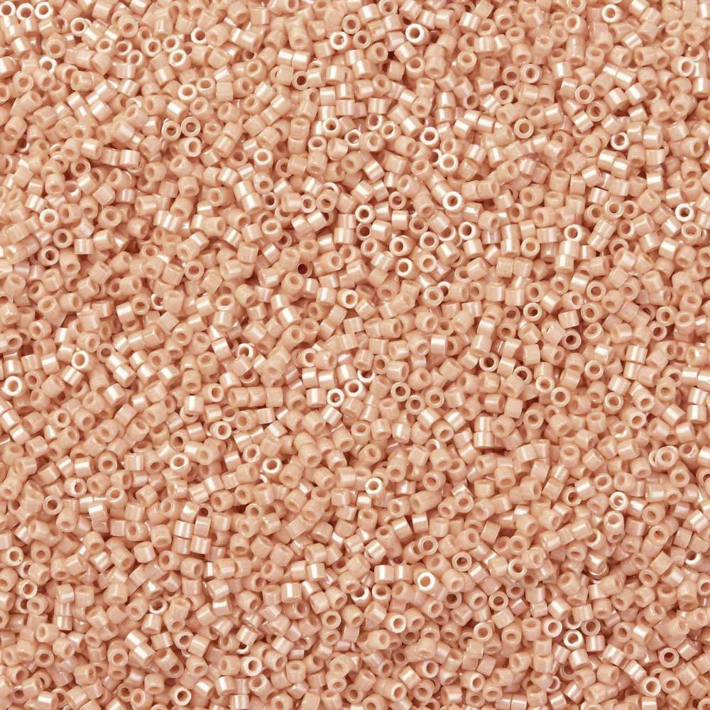 Cylinder delica style 2x1 mm. Sand